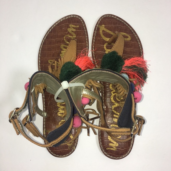 SOLD😬Sam Edelman Boho Sandal Leather Tan7.5 - Picture 5 of 8